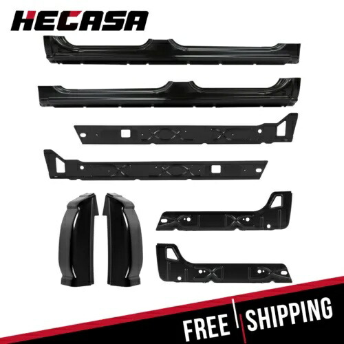 アウター + インナーロッカーパネル & キャブコーナー シルバラード シエラ 1500 クルーキャブ 99-07 Outer+Inner Rocker Panels & Cab Corners For Silverado Sierra 1500 Crew Cab 99-07 【並行輸入品】