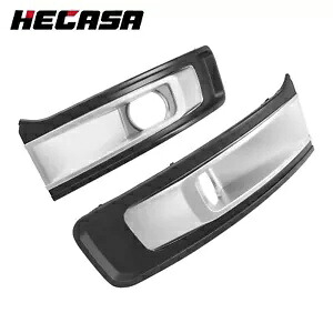 ペアフロントフォグランプベゼルカバーセットフォードフレックス 2013-2019 #FO1038130 Pair Front Fog Lights Bezel Cover Set For Ford Flex 2013-2019 #FO1038130 【並行輸入品】