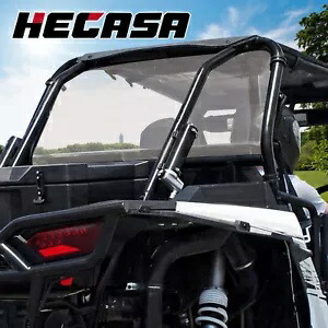 リアフロントガラスウィンドウダークティントポリカーボネートポラリス RZR XP 4 1000、TURBO 用 Rear Windshield Window Dark Tint Polycarbonate For Polaris RZR XP 4 1000, TURBO 【並行輸入品】