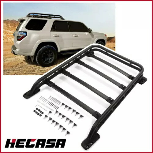 トヨタ 4 ランナー 2010-2023 24 ルーフラックスポーツ無料追加クロスバー調整可能 For Toyota 4Runner 2010-2023 24 Roof Rack Sport Free Extra Cross Bar Adjustable画像