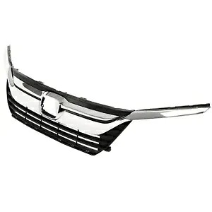 HECASA クローム フロントアッパーグリル ホンダ オデッセイ 2018-2020 成形トリム付き HECASA Chrome Front Upper Grille For Honda Odyssey 2018-2020 W/ Molding trim 【並行輸入品】