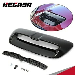 光沢のある黒塗装フードスクープエアベント 07-14 ミニクーパー S R55 R56 R57 R58 用 Glossy Black Painted Hood Scoop Air Vent For 07-14 Mini Cooper S R55 R56 R57 R58 【並行輸入品】