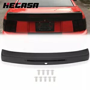 新しいフォード マスタング 99-04 CBR スタイル黒塗装 ABS リアトランクスポイラーウィング NEW For Ford Mustang 99-04 CBR Style Black Painted ABS Rear Trunk Spoiler Wing 【並行輸入品】