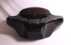 塗装済みバットウィング フェアリング フロントガラス ハーレー FLD ダイナ スイッチバック用 6X9インチ カットアウト PAINTED Batwing Fairing Windshield For Harley FLD Dyna Switchback 6X9\