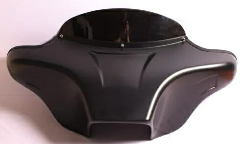 バットウィング フェアリング フロントガラス 塗装済み 4 ハーレー ヘリテージ ソフテイル クラシック ABS 6x9 Batwing Fairing Windshield Painted 4 Harley Heritage Softail Classic ABS 6x9 【並行輸入品】