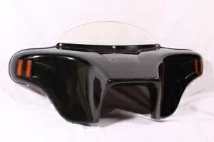 新品 バットウィング フェアリング フロントシールド 4 ハーレー ヘリテージ ソフテイル クラシック 2000-2017 5\