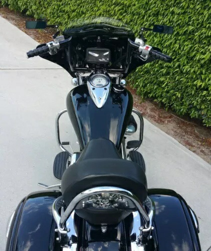 APE HANGER ハンドルバー 14 インチ 4 ハーレー ソフテイル ツーリング スポーツスター グライド ロード キング ファット APE HANGER HANDLEBAR 14” 4 Harley Softail Touring Sportster GLIDE ROAD KING FAT 【並行輸入品】