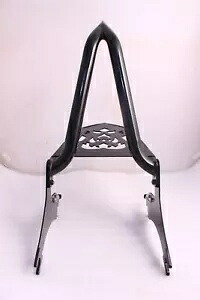 パッセンジャーバックレスト シーシーバー W ラゲッジラック 4 クロスカントリー ロード ビクトリー ブラック Passenger Backrest Sissy Bar W Luggage Rack 4 Cross Country Road Victory Black 【並行輸入品】