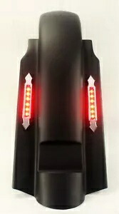 4インチ バガー ストレッチ エクステンデッド リアフェンダー LED 4 ハーレー ツーリング 93-08 交換用 4\