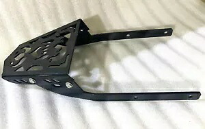 ブラック リア テール ラック 荷物サポート バッグ ボックス ホンダ グロム 125 MSX 2020-2023 に適合 BLACK REAR TAIL RACK LUGGAGE SUPPORT BAG BOX FITS HONDA GROM 125 MSX 2020-2023 【並行輸入品】