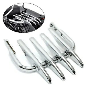 ハーレー エレクトラ ストリート グライド ロードキング FLHX FLHT 用クローム ステルス ラゲッジ ラック Chrome Stealth Luggage Rack for Harley Electra Street Glide Road King FLHX FLHT 【並行輸入品】