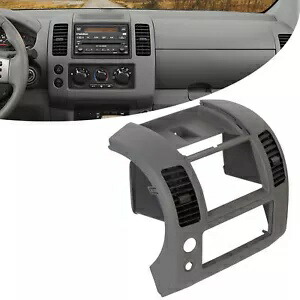 05-20 日産フロンティア用センターダッシュコンソールインパネクラスター蓋ベゼル Center Dash Console Instrument Panel Cluster Lid Bezel For 05-20 Nissan Frontier 【並行輸入品】