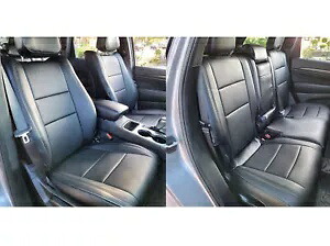 ジープ グランドチェロキー 4 ドア 2011-2019 運転席&助手席フルシートカバーセット用 For Jeep Grand Cherokee 4 Door 2011-2019 Driver& Passenger Full Seat Covers Set 【並行輸入品】