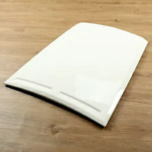 フォード マスタング V6/GT 2015-2017 フードスクープベント用 ホワイト塗装 For Ford Mustang V6/ GT 2015-2017 Hood Scoop Vent Painted White 【並行輸入品】