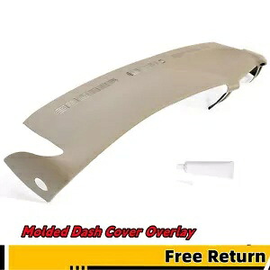 成形ダッシュカバーオーバーレイライトタン ABS シルバラードシエラ 1500 2500 1999-2006 Molded Dash Cover Overlay Light Tan ABS For Silverado Sierra 1500 2500 1999-2006 【並行輸入品】