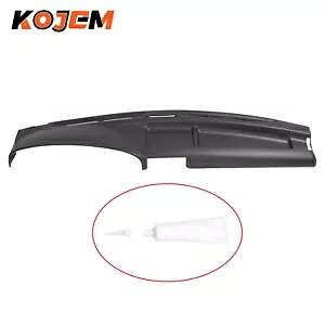 ブラックダッシュボードカバー フォード F-150 F-250 F-350 ブロンコ 1992-1997 に適合 Black Dash Board Cover Fits For Ford F-150 F-250 F-350 Bronco 1992-1997 【並行輸入品】