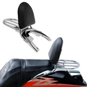 シーシーバー バックレスト 荷物ラック付き ハーレー V-ロッド VRSCA VRSCB 2002-2006 に適合 Sissy Bar Backrest w/ Luggage Rack Fit For Harley V-Rod VRSCA VRSCB 2002-2006 【並行輸入品】