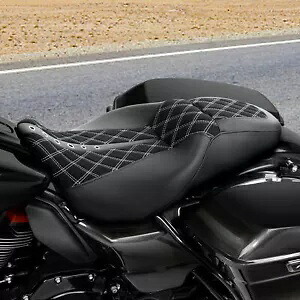 運転席助手席ハーレーツーリングロードキング FLHR 09-23 に適合 Driver Passenger Seat Fit For Harley Touring Road King FLHR 09-23 【並行輸入品】