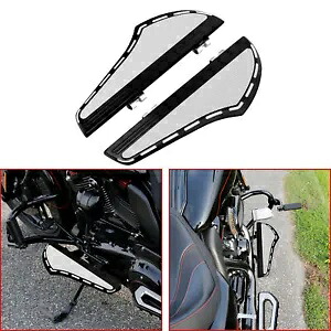 ドライバーフロアボードフットボードハーレーツーリングストリートグライドFLHX FLHTに適合 Driver Floorboards Footboard Fit For Harley Touring Street Glide FLHX FLHT 【並行輸入品】