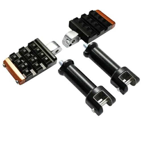 パッセンジャーフットペグとマウントはハーレーソフテイルストリートボブ2018以降に適合します。 Passenger Foot Pegs & Mounts Fit For Harley Softail Street Bob 2018-up 【並行輸入品】