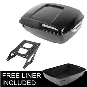 キングパック トランクマウントラック ハーレーツアーパックツーリングロードグライド2014年以降に適合 King Pack Trunk Mounting Rack Fit For Harley Tour Pak Touring Road Glide 2014-Up 【並行輸入品】