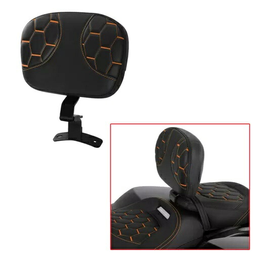ドライバーバックレストとマウントはハーレーツーリングストリートグライドロードキング09-24に適合 Driver Backrest & Mount Fit For Harley Touring Street Glide Road King 09-24 【並行輸入品】