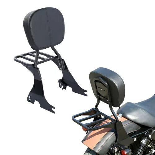 取り外し可能な助手席シーシーバーバックレストハーレースポーツスター 883 1200 04-22 に適合 Detachable Passenger Sissy Bar Backrest Fit For Harley Sportster 883 1200 04-22 【並行輸入品】