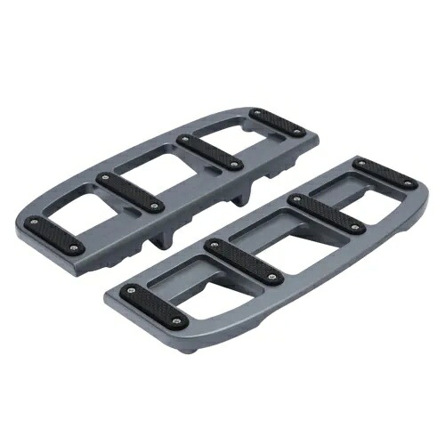 ドライバーフットボードフロアボードセット ハーレーソフテイル ファットボーイ デラックス 18-23に適合 Driver Foot Board Floorboards Set Fit For Harley Softail Fat Boy Deluxe 18-23 【並行輸入品】