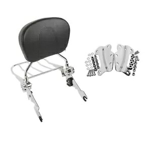 バックレストシーシーバー荷物ラック + ドッキングハードウェアハーレーロードキング 09-13 に適合 Backrest Sissy Bar Luggage Rack +Docking Hardware Fit For Harley Road King 09-13 【並行輸入品】