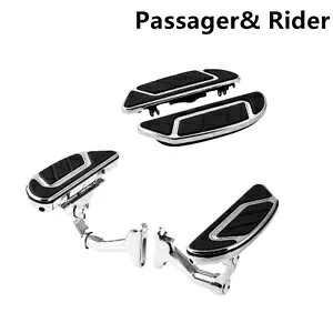 運転席助手席フロアボードフットペグハーレーツーリング 1993-2024 に適合 Driver Passenger Floorboards Foot Pegs Fit For Harley Touring 1993-2024 【並行輸入品】