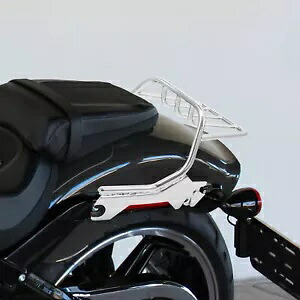 ツーアップ 荷物ラック クローム ハーレー ソフテイル ブレイクアウト FXBR ファットボーイ 18-24 に適合 Two-Up Luggage Rack Chrome Fit For Harley Softail Breakout FXBR Fat Boy 18-24 【並行輸入品】