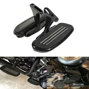 後部乗客フットボードフロアボードはハーレーツーリングロードグライド1993年以降に適合 Rear Passenger Footboards Floorboards Fit For Harley Touring Road Glide 1993-Up 【並行輸入品】