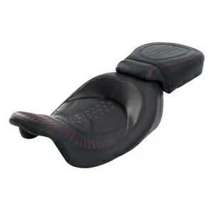 ロープロ ドライバー + 助手席ピリオンシート ハーレーツーリングロードキング 2009-23 に適合 Low-Pro Driver+Passenger Pillion Seat Fit For Harley Touring Road King 2009-23 【並行輸入品】