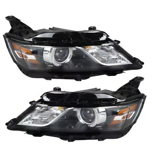 左側 + 右側 HID/キセノンヘッドライトアセンブリ 2015-2020 シボレーインパラヘッドランプ用 Left+Right Side HID/Xenon Headlight Assembly For 2015-2020 Chevy Impala Headlamp 【並行輸入品】