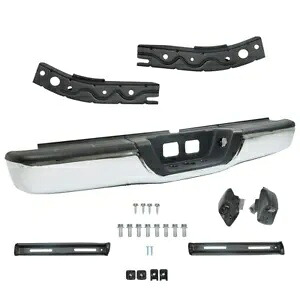 2000-2005 2006 トヨタ タンドラ クローム コンプリート スチール リアステップバンパーアセンブリ用 For 2000-2005 2006 Toyota Tundra Chrome Complete Steel Rear Step Bumper Assembly 【並行輸入品】 55,660円