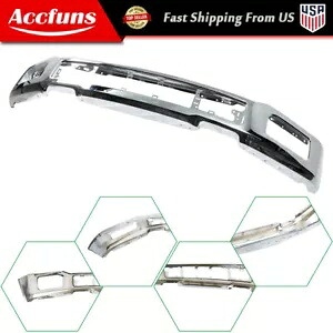 クロム鋼フロントバンパーフェイスバー フォグライト穴付き 18-20 フォード F-150 に適合 Chrome Steel Front Bumper Face Bar w/ Fog Light Hole Fit For 18-20 Ford F-150 【並行輸入品】 218,900円