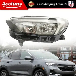 RH ヘッドライトアセンブリ 2020-2022 ビュイック アンコール GX ハロゲン LED DRL クリア付き RH Headlight Assembly For 2020-2022 Buick Encore GX Halogen w/ LED DRL Clear 【並行輸入品】