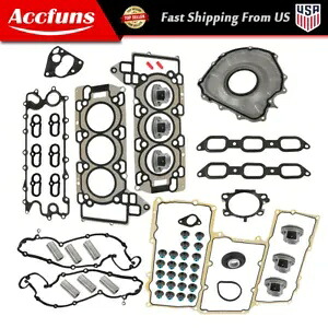 エンジンフルガスケットセット + ピストン 14-20 ジャガーランドローバー 3.0L AJ126 用リング付き Engine Full Gasket Set+ Piston W/Rings For 14-20 Jaguar Land Rover 3.0L AJ126 【並行輸入品】