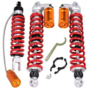 パフォーマンス 3 フロント & リアエアショックアブソーバー ヤマハ YFZ450 スズキ LTZ400 用 PERFORMANCE 3 FRONT & REAR AIR SHOCKS ABSORBERS FOR YAMAHA YFZ450 SUZUKI LTZ400 【並行輸入品】|カスタムパーツ WORLD倉庫
