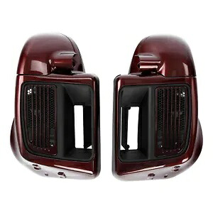 下部ベントフェアリング ハーレーツーリング 14-23 2018 ウィキッドレッド/ツイストチェリーに適合 Lower Vented Fairing Fit For Harley Touring 14-23 2018 Wicked Red/Twisted Cherry 【並行輸入品】