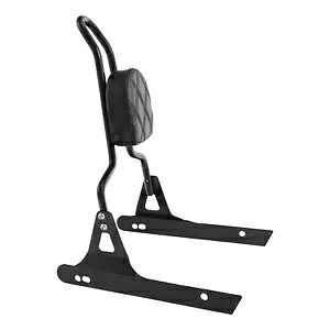 乗客取り外し可能な背もたれシーシーバーパッドフィットハーレーダイナファットボブ 06-17 16 Passenger Detachable Backrest Sissy Bar Pad Fit For Harley Dyna Fat Bob 06-17 16 【並行輸入品】