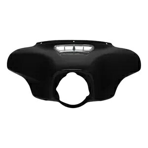 ビビッドブラックバットウィングアウターフェアリングハーレーエレクトラストリートグライドFLHX 14-23に適合 Vivid Black Batwing Outer Fairing Fit For Harley Electra Street Glide FLHX 14-23 【並行輸入品】