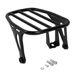 ソロ ラゲッジ マウント ラック ハーレー ソフテイル スリム 18-21 ストリート ボブ FXBBS 21-24 に適合 Solo Luggage Mount Rack Fit For Harley Softail Slim 18-21 Street Bob FXBBS 21-24 【並行輸入品】