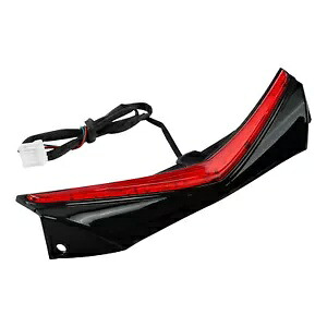 リアフェンダーチップアクセント LED ライトレッドレンズホンダゴールドウィング GL 1800 2012-17 Rear Fender Tip Accent LED Light Red Lens Fit For Honda Goldwing GL 1800 2012-17 【並行輸入品】