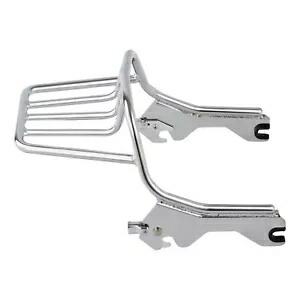 2 アップ取り付け荷物ラック クローム ハーレー ローライダー スポーツ グライド 2018-2023 に適合 2-Up Mounting Luggage Rack Chrome Fit For Harley Low Rider Sport Glide 2018-2023 【並行輸入品】