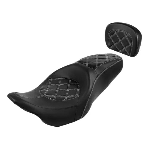 運転席助手席バックレストハーレーツーリングストリートグライドスペシャル09-23に適合 Driver Passenger Seat Backrest Fit For Harley Touring Street Glide Special 09-23 【並行輸入品】