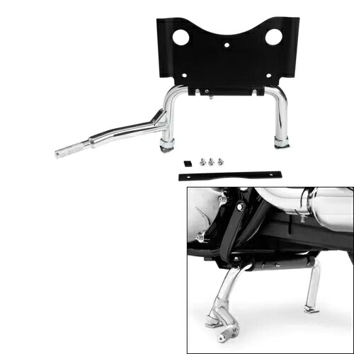 クロームセンタースタンド ハーレーツーリングストリートグライドFLHX 2009-2024 2022 2023に適合 Chrome Center Stand Fit For Harley Touring Street Glide FLHX 2009-2024 2022 2023 【並行輸入品】