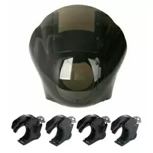 クォーターフェアリング 39 ミリメートルフロントガラスクランプハーレースポーツスター XL1200 ダイナ FXD に適合 Quarter Fairing 39mm Windshield Clamps Fit For Harley Sportster XL1200 Dyna FXD 【並行輸入品】