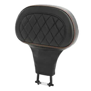 ブラック ライダー ドライバー バックレスト ハーレー ツーリング ストリート グライド 2009-2023 2022 に適合 Black Rider Driver Backrest Fit For Harley Touring Street Glide 2009-2023 2022 【並行輸入品】