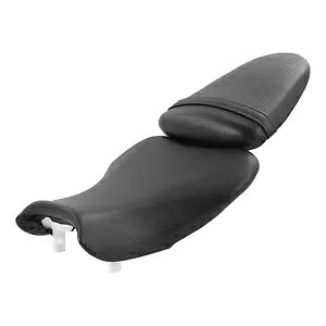 ブラック運転席助手席ピリオンシートスズキ GSXR1000 GSXR 1000 2007-2008 に適合 Black Driver Passenger Pillion Seat Fit For Suzuki GSXR1000 GSXR 1000 2007-2008 【並行輸入品】